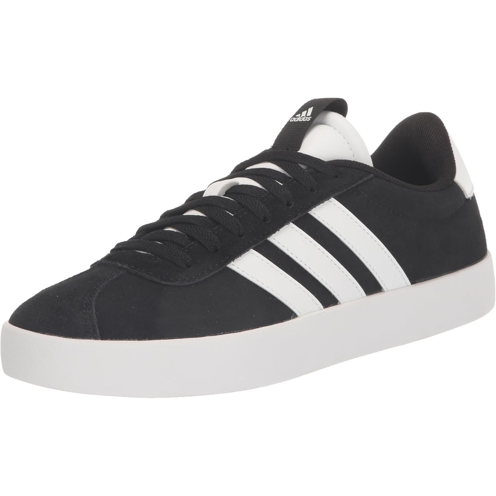 image:imageadidas Mens VL Court 30 SneakersBlackWhiteBlack