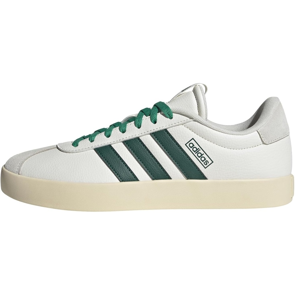 image:imageadidas Mens VL Court 30 SneakersCore White Collegiate Green Court Green