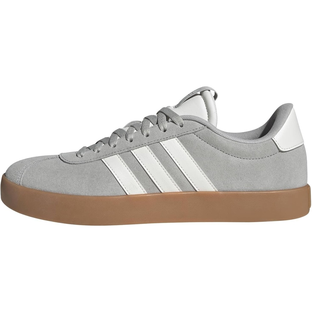 image:imageadidas Mens VL Court 30 SneakersGreyWhiteGum