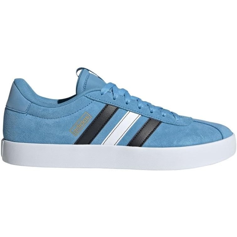 image:imageadidas Mens VL Court 30 SneakersLight BlueCloud WhiteCore Black