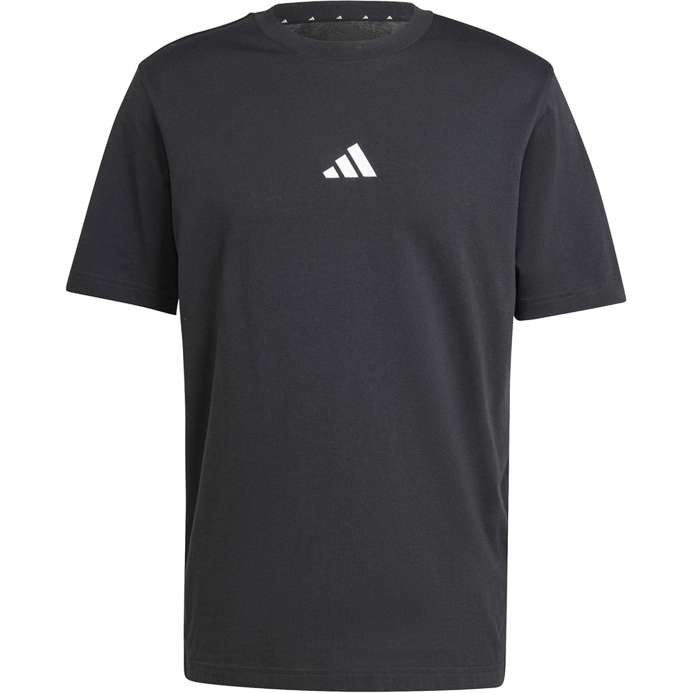image:imageadidas Originals Mens Essentials Small Logo Single Jersey TShirtBlackWhite