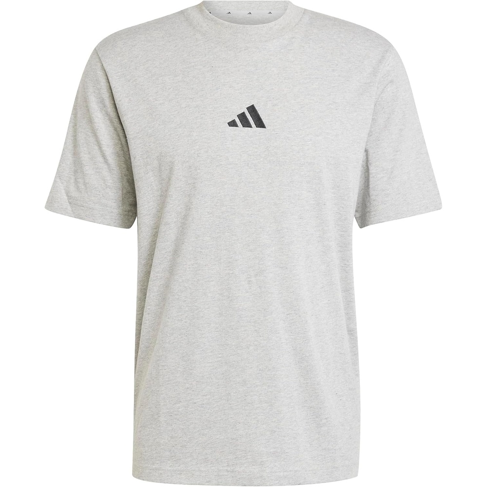 image:imageadidas Originals Mens Essentials Small Logo Single Jersey TShirtMedium Grey HeatherBlack