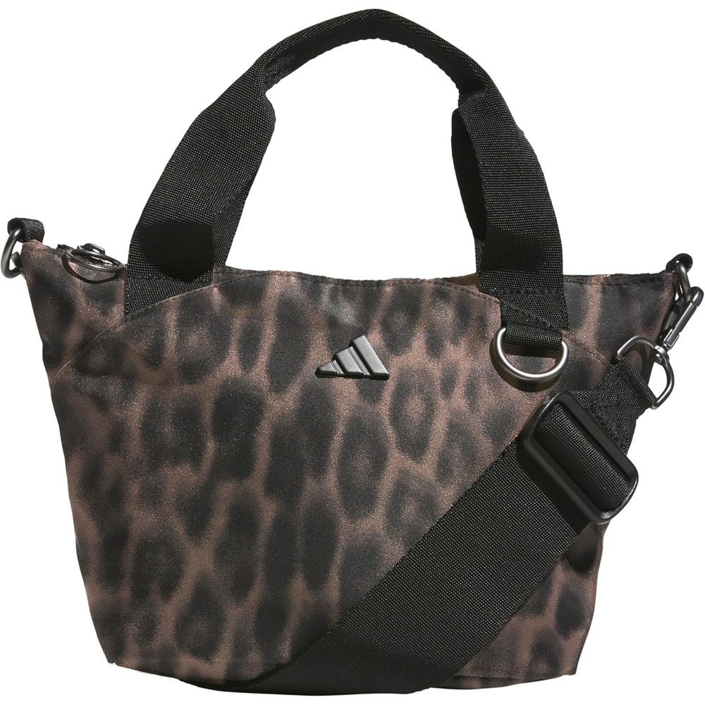 image:imageadidas Small Tote Mini Bag for Women and MenPremiumLeopard Blackearth StrataBlack