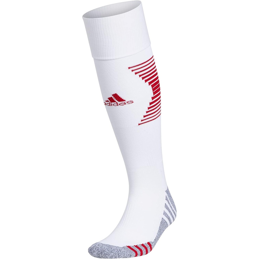 image:imageadidas Team Speed 3 Soccer Socks 1PairWhiteTeam Power Red