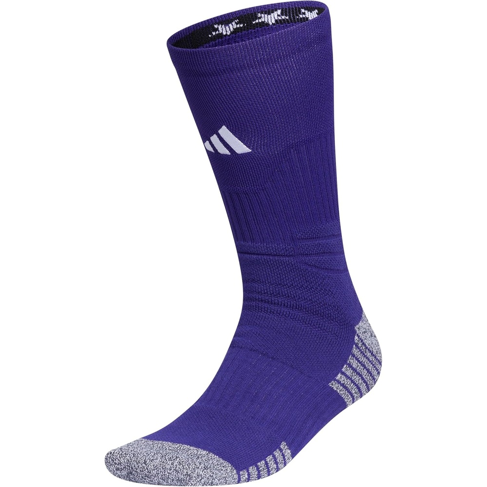 image:imageadidas Unisex 5Star Socks 1 Pair for Training and Multiple SportsCollegiate PurpleWhite2