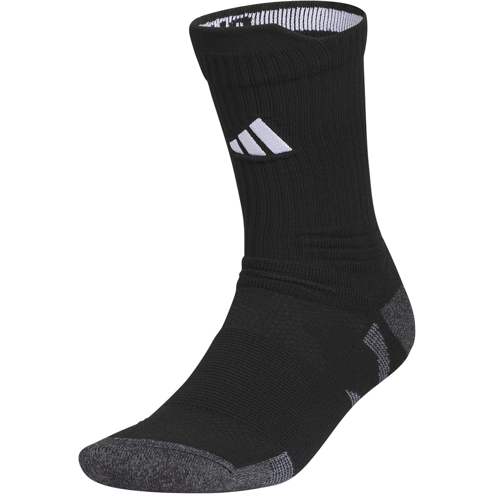 image:imageadidas Unisex Adizero Football Socks 1 PairBlackWhiteOnix Grey3