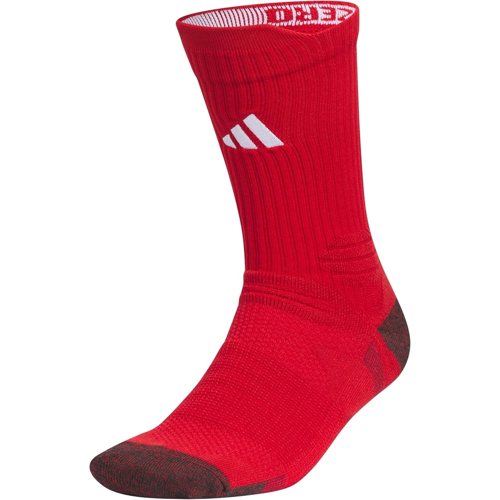 image:imageadidas Unisex Adizero Football Socks 1 PairTeam Power Red 2WhiteTeam Collegiate Burgundy 23