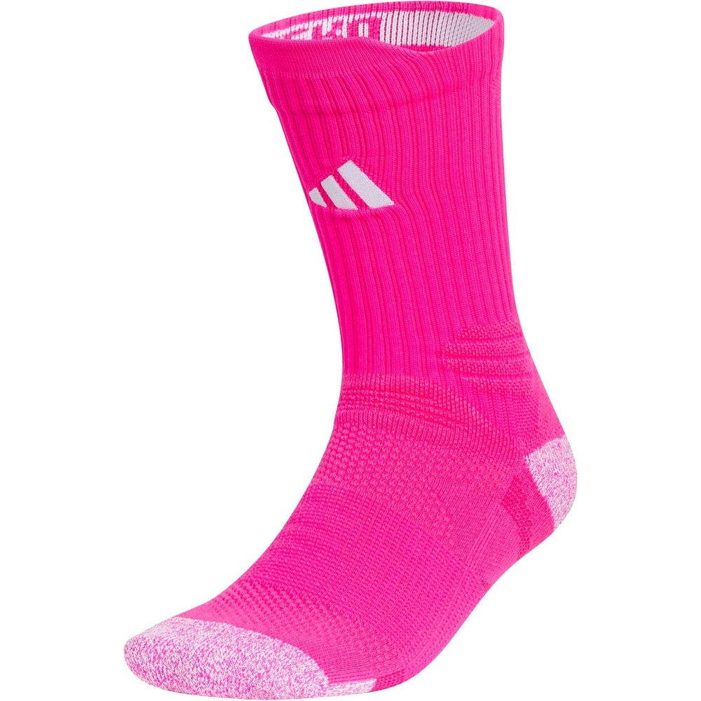 image:imageadidas Unisex Adizero Football Socks 1 PairTeam Shock Pink 2WhiteBold Pink3