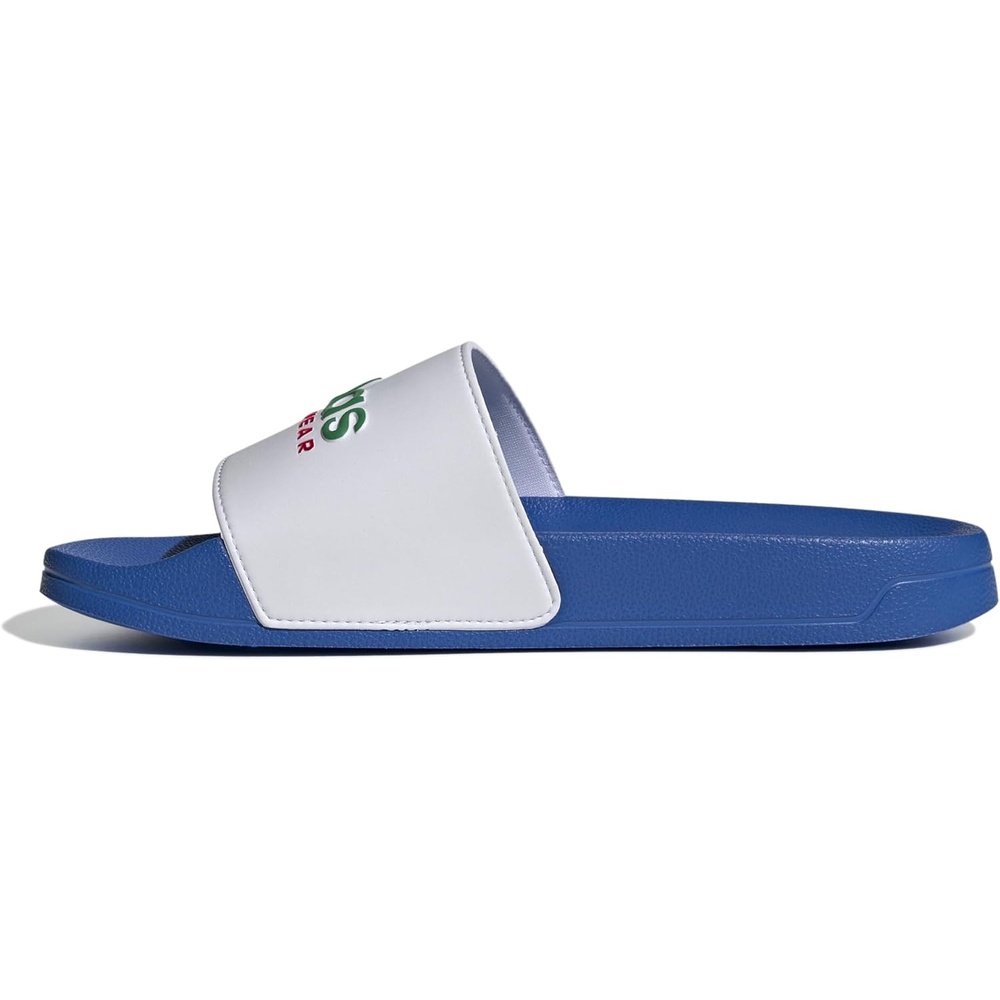 image:imageadidas Unisex Adult Adilette Shower Slide SandalBright RoyalWhiteTeam Green