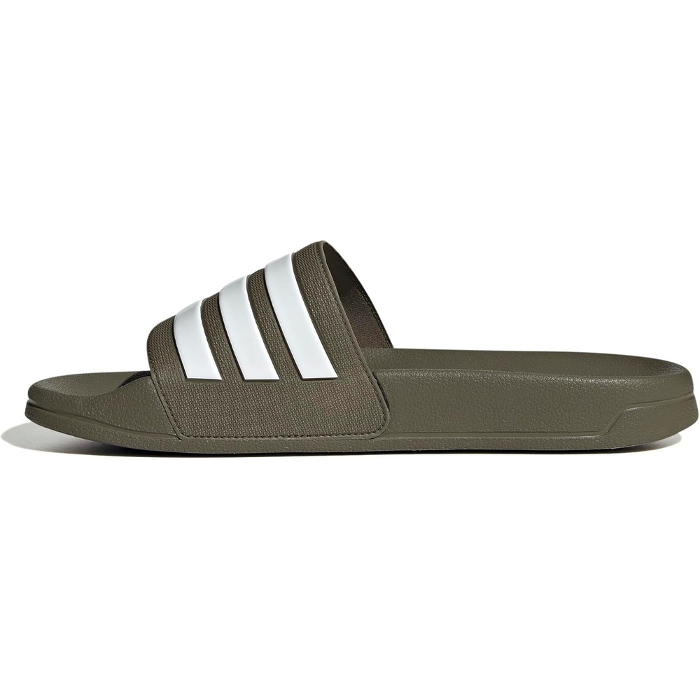 image:imageadidas Unisex Adult Adilette Shower Slide SandalOlive StrataWhiteOlive Strata