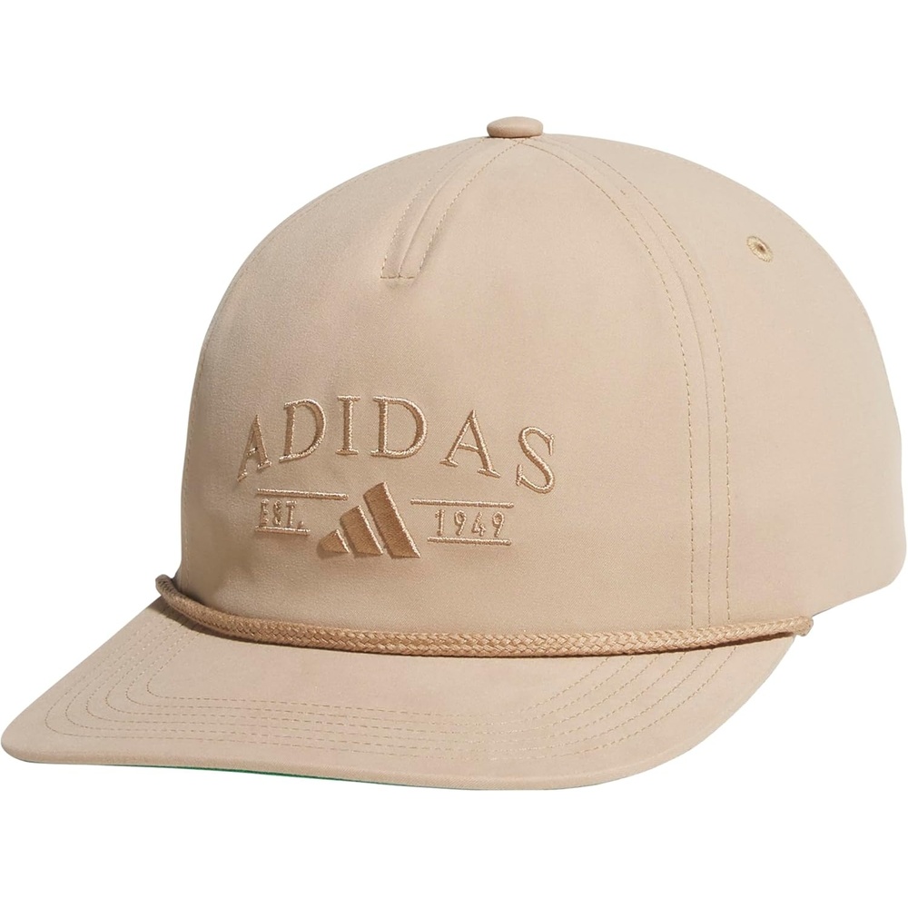 image:imageadidas Unisex Adult Foundation Strapback Hat Adjustable Baseball Cap with Classic LogoWarm Sandstone BeigeBrown Desert