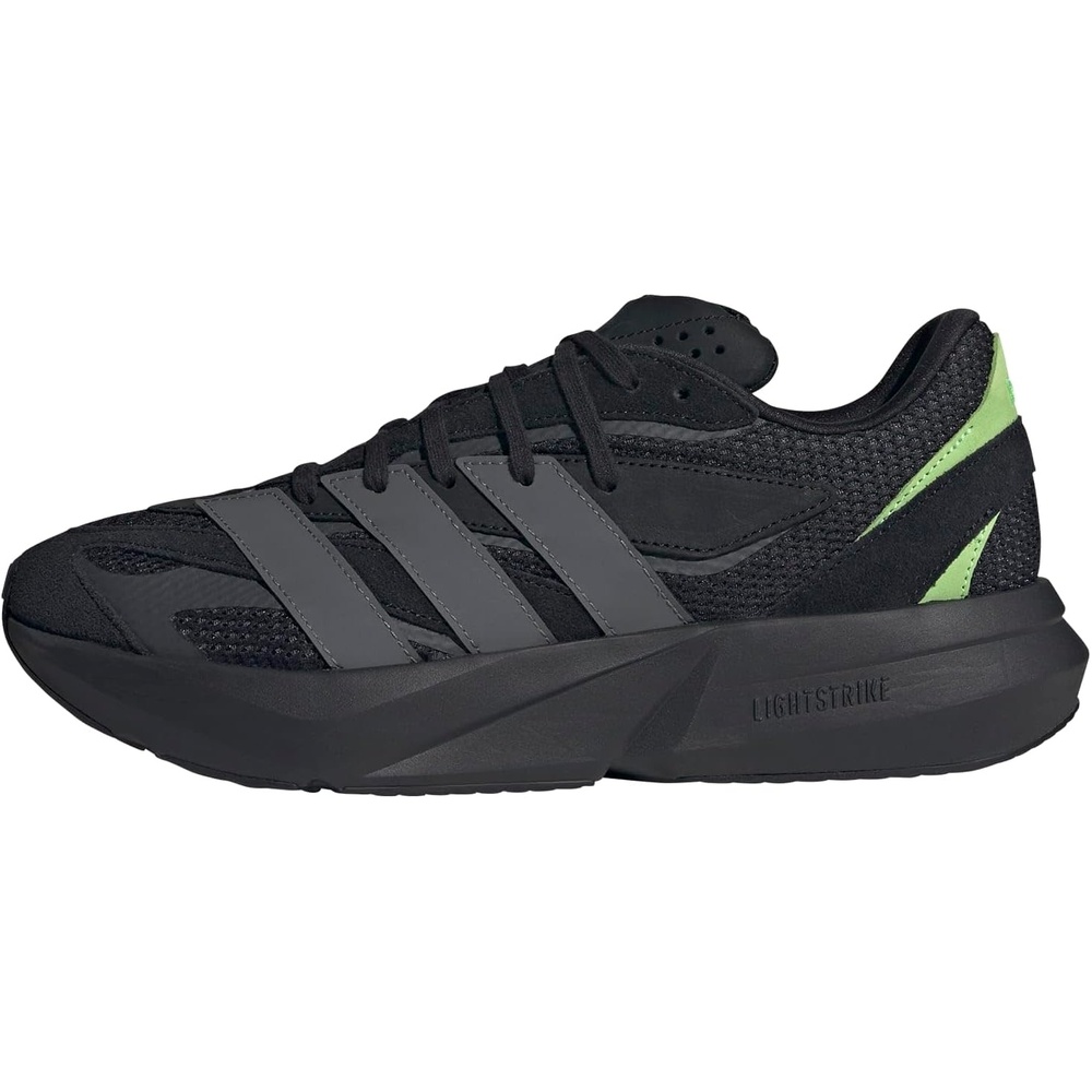 image:imageadidas Unisex Adult Lightblaze Athletic SandalsBlackGreyLime Burst