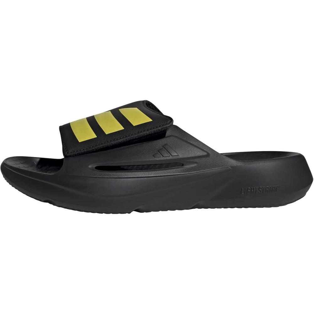 image:imageadidas Unisex Adult Lightblaze Athletic SandalsBlackYellowBlack