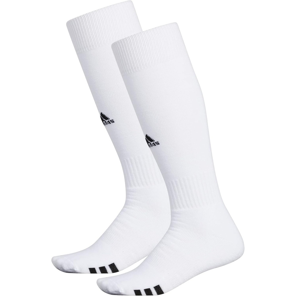 image:imageadidas Unisex Rivalry Sports Socks 2 Pairs Multisport OvertheCalf1WhiteBlack