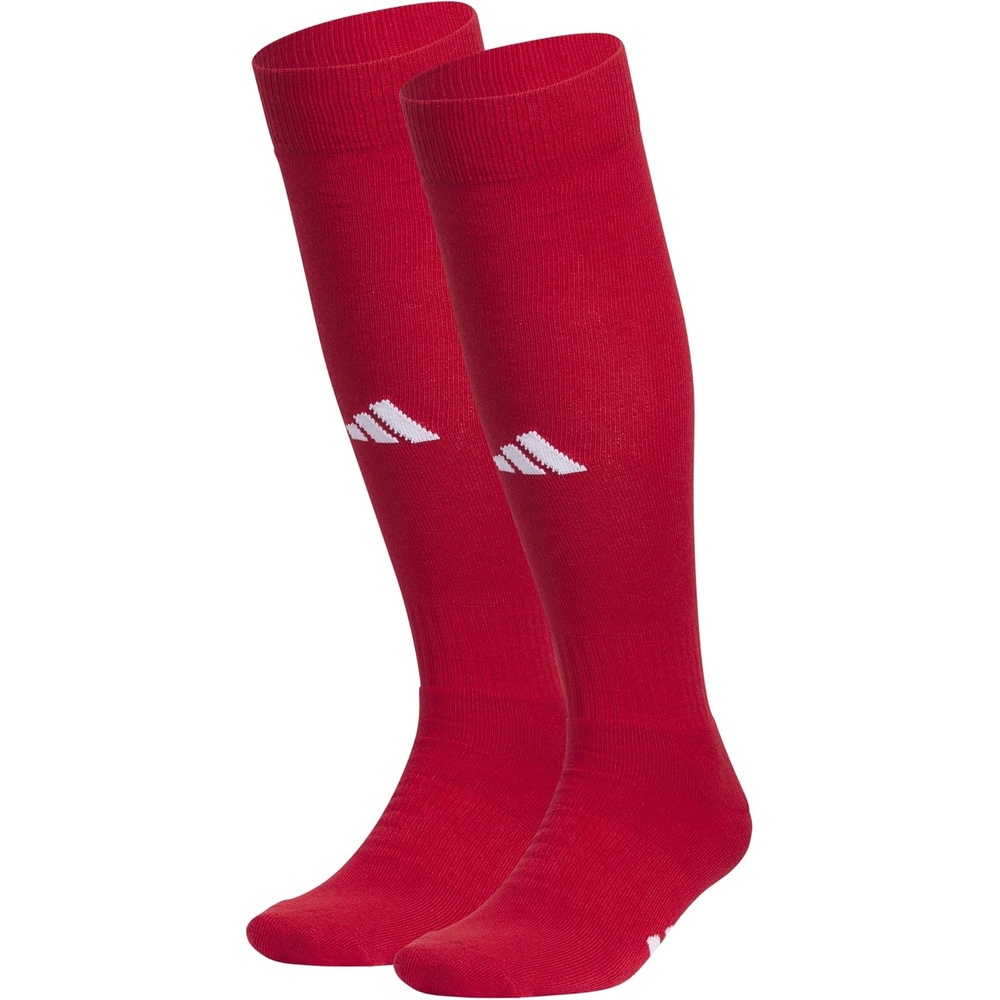 image:imageadidas Unisex Rivalry Sports Socks 2 Pairs Multisport OvertheCalf2Team Power RedWhite