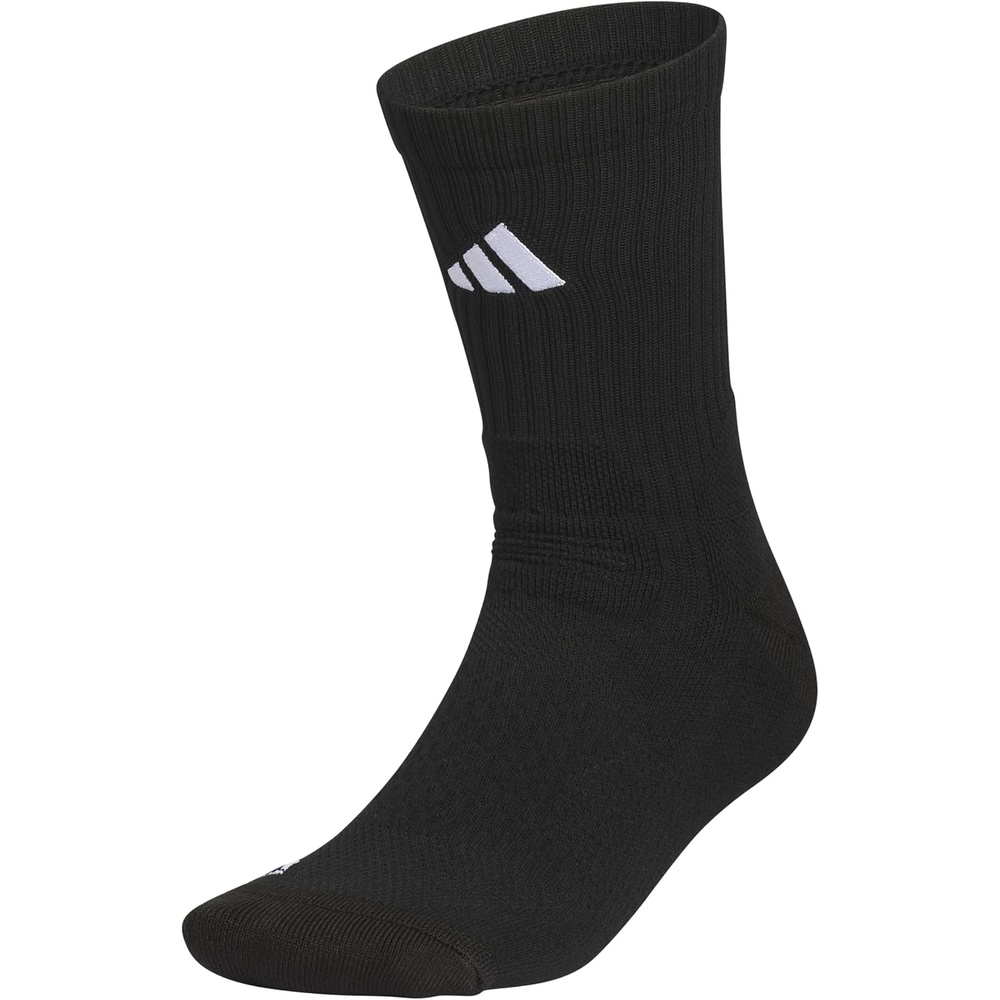 image:imageadidas Unisex Select Basketball Socks 1 PairBlackWhite2Crew