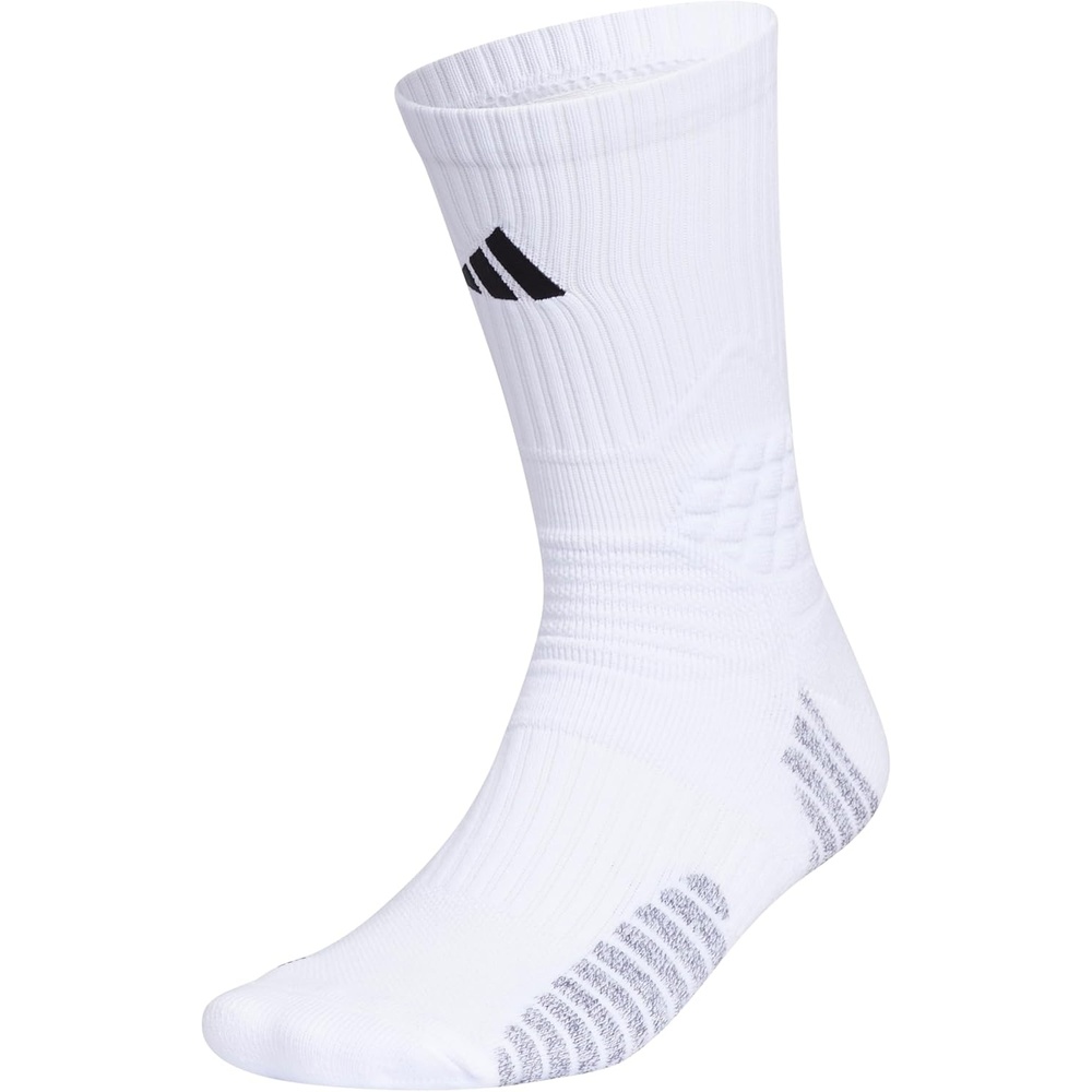 image:imageadidas Unisex Select Basketball Socks 1 PairWhiteBlack1Crew
