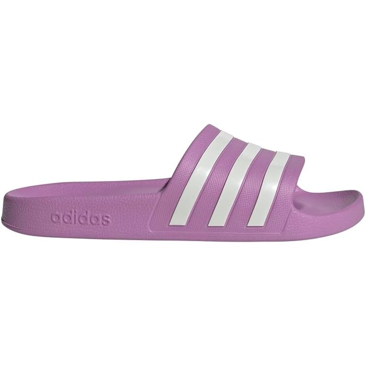 image:imageadidas Womens Adilette SandalPreloved PurpleOff WhiteGrey