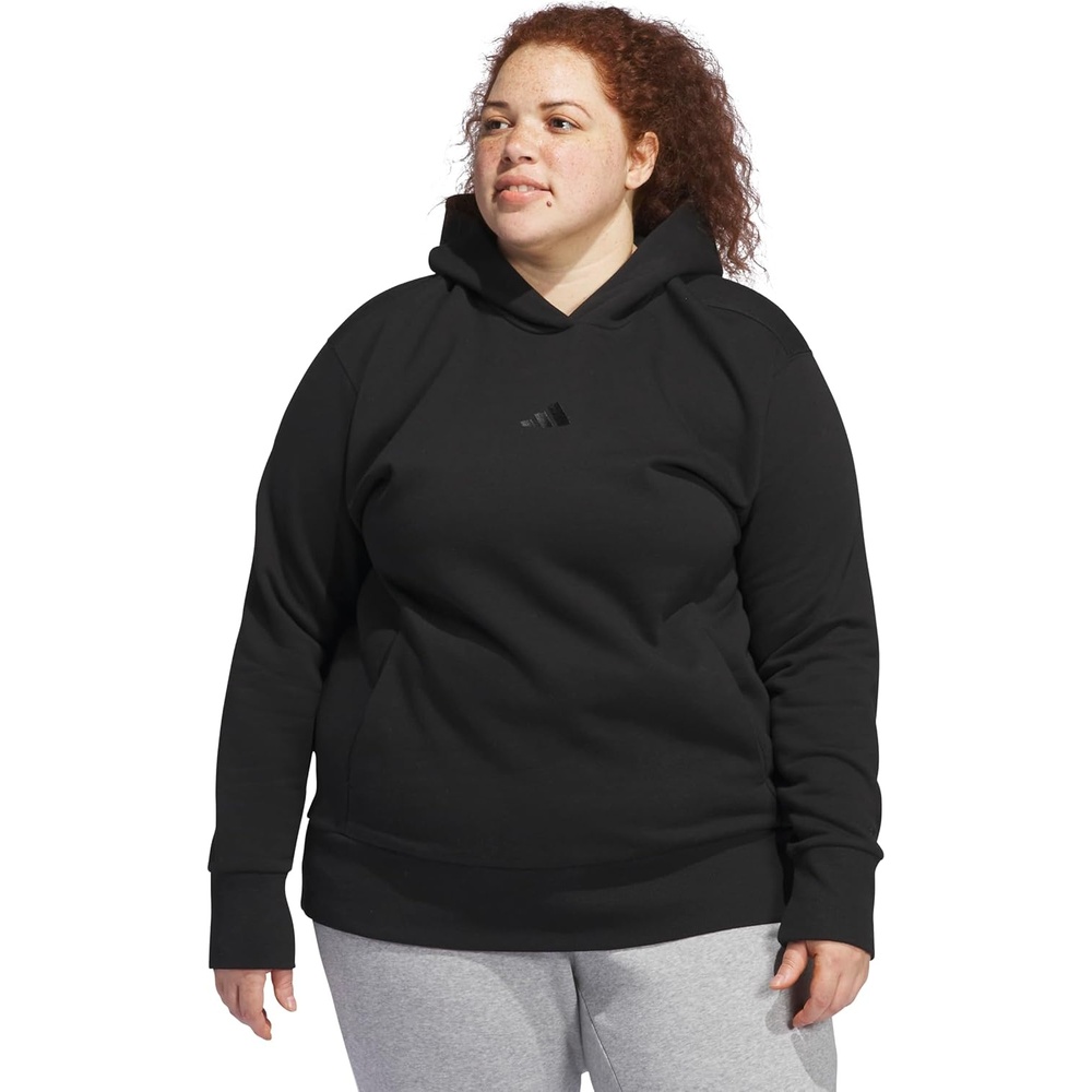 image:imageadidas Womens All Szn Fleece Loose HoodieBlack