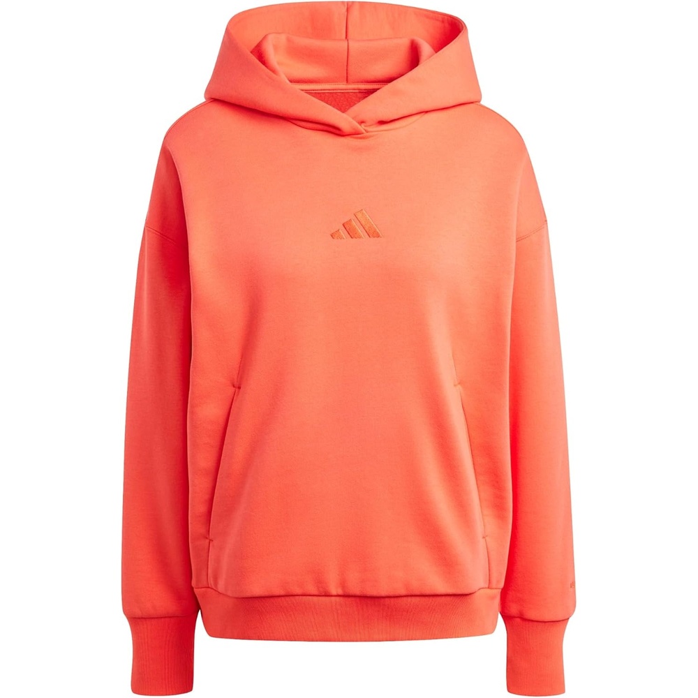 image:imageadidas Womens All Szn Fleece Loose HoodieBright Red