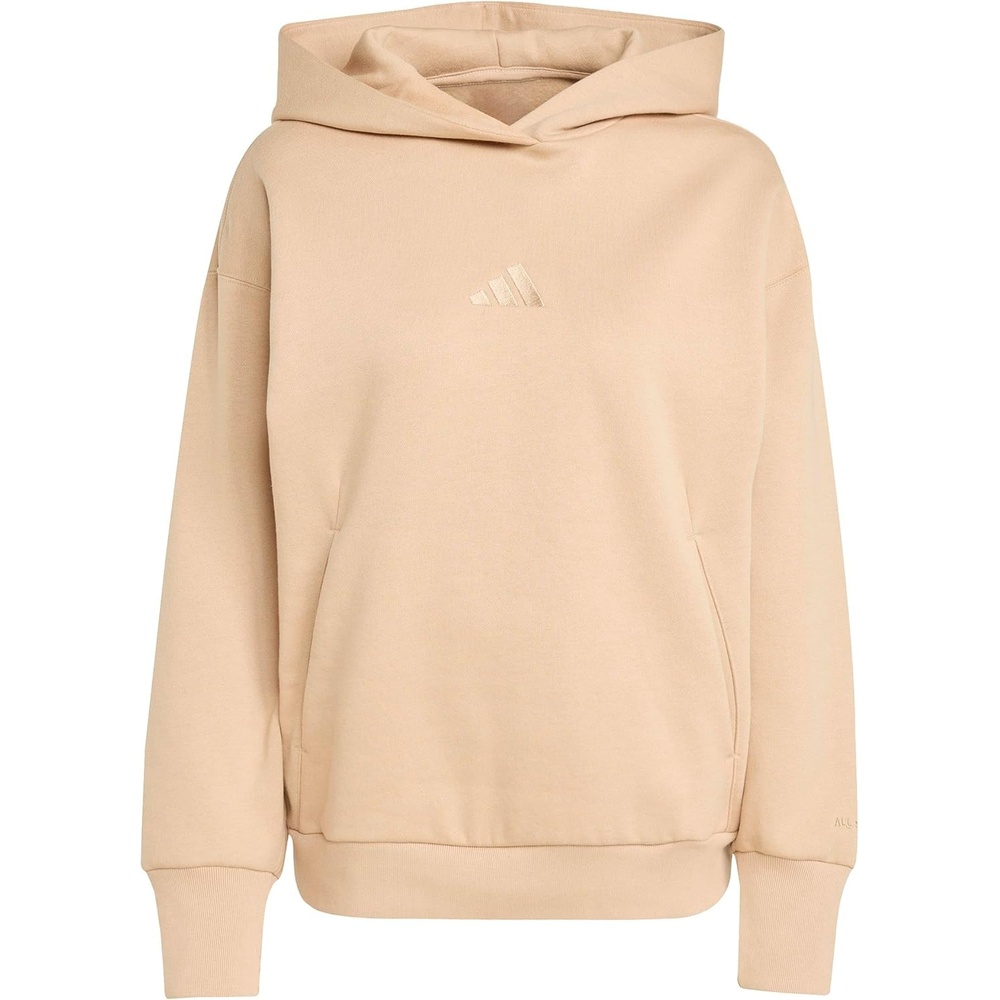 image:imageadidas Womens All Szn Fleece Loose HoodieWarm Sandstone
