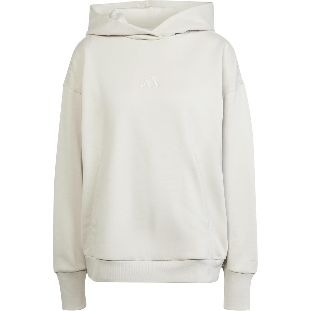 image:imageadidas Womens All Szn Fleece Loose HoodieWonder Alumina