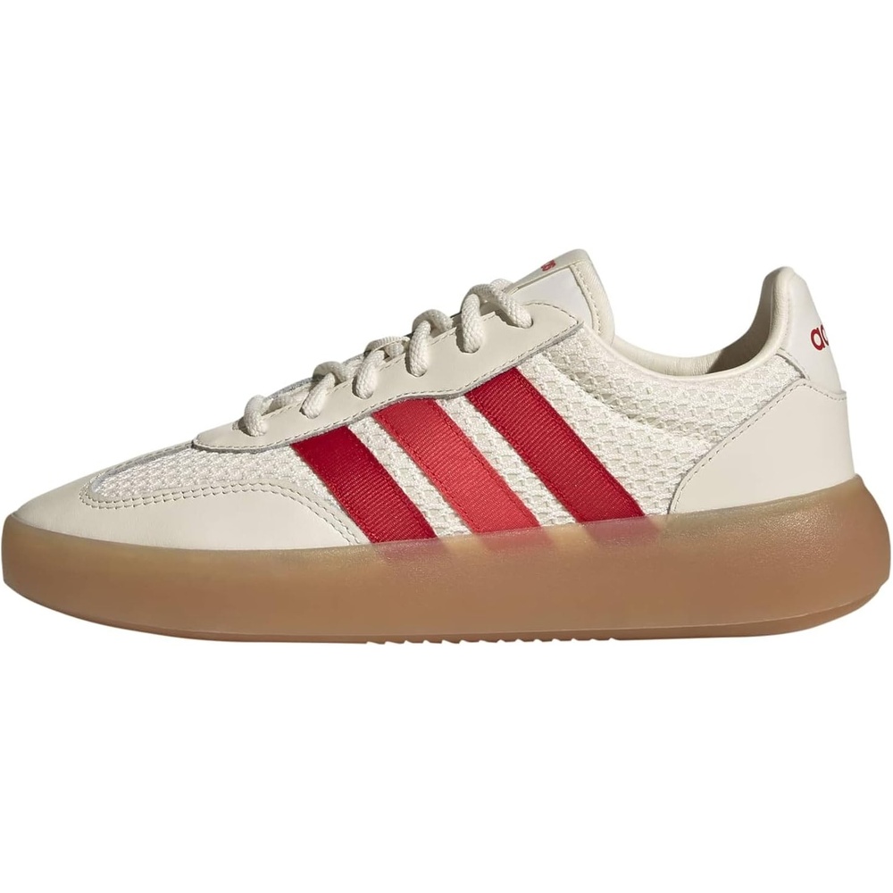 image:imageadidas Womens Barreda Decode SneakersOff WhiteBetter ScarletSemi Lucid Red