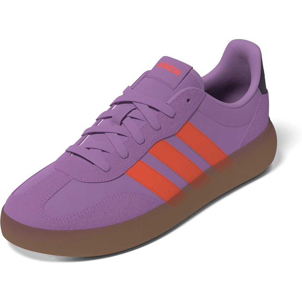 image:imageadidas Womens Barreda Decode SneakersPreloved PurpleImpact OrangeAurora Plum