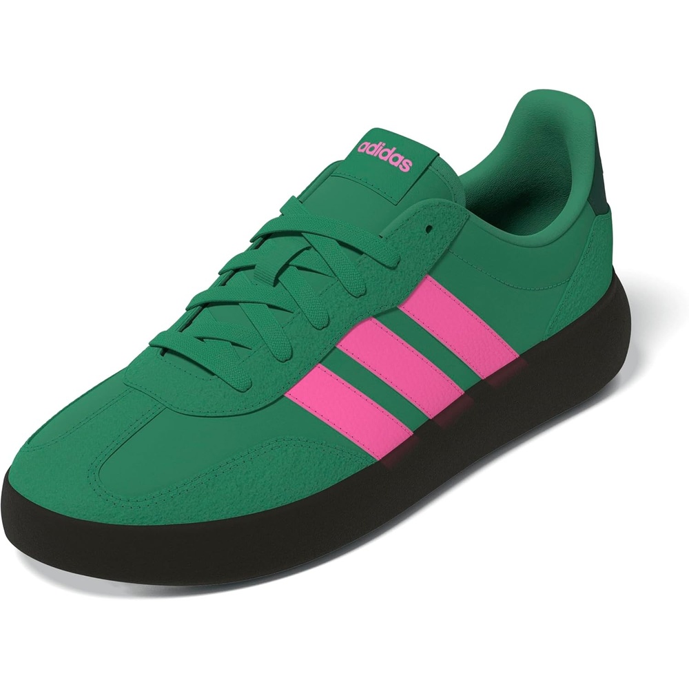 image:imageadidas Womens Barreda Decode SneakersSemi Court GreenLucid PinkCollegiate Green