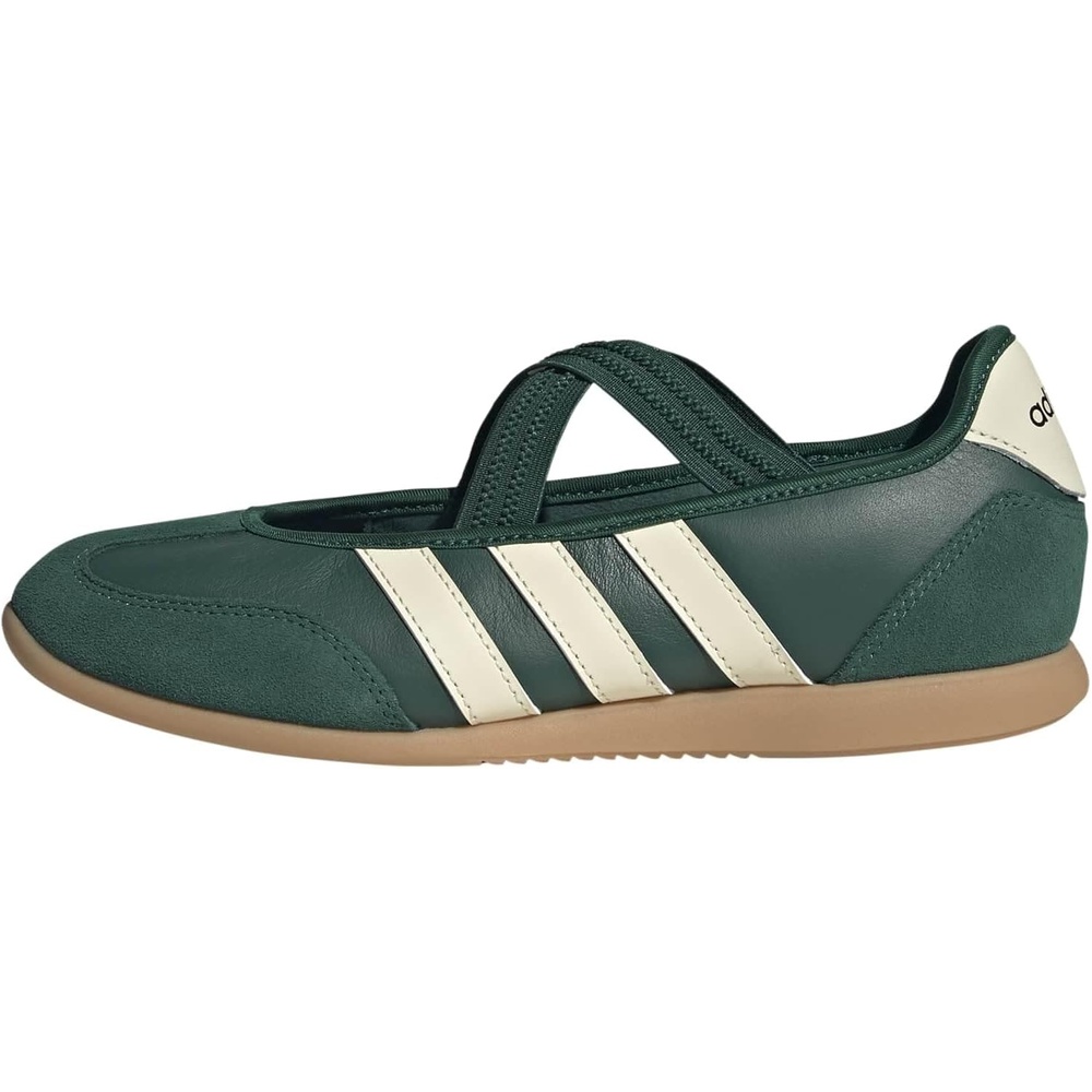 image:imageadidas Womens Barreda Mary Jane ShoesCollegiate GreenCream WhiteGum