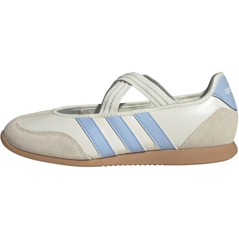 image:imageadidas Womens Barreda Mary Jane ShoesOff WhiteGlow BlueGum