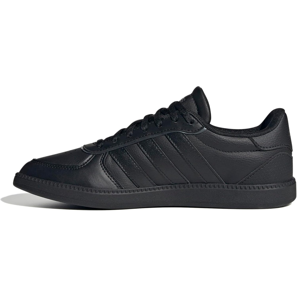 image:imageadidas Womens Breaknet Sleek SneakersBlackBlackIron Metallic