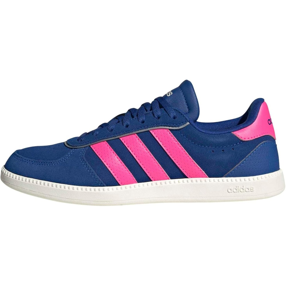 image:imageadidas Womens Breaknet Sleek SneakersCollegiate RoyalLucid PinkWhite