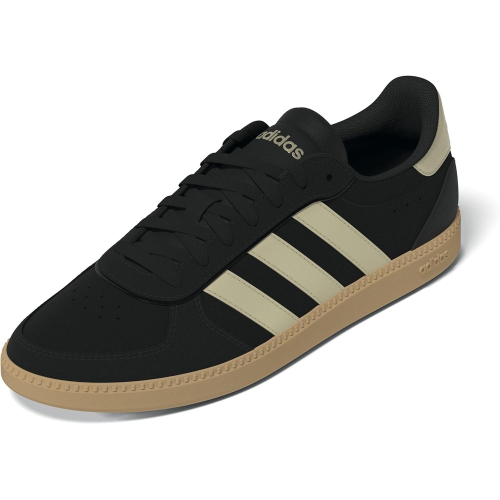 image:imageadidas Womens Breaknet Sleek SneakersCore BlackCyber MetallicCyber MetallicGum 3