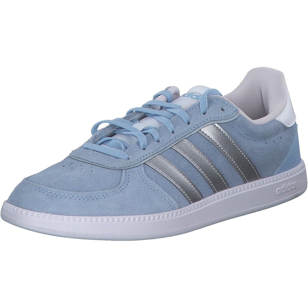 image:imageadidas Womens Breaknet Sleek SneakersGloblu Silvmt Halblu