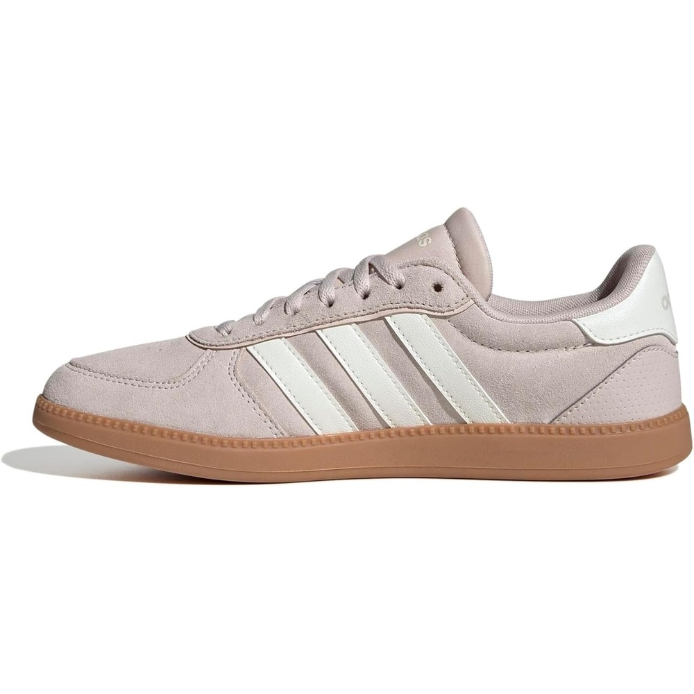 image:imageadidas Womens Breaknet Sleek SneakersPutty MauveWhiteGum