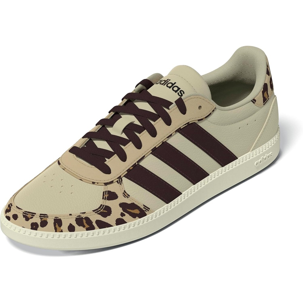 image:imageadidas Womens Breaknet Sleek SneakersWonder AluminaShadow BrownMagic Beige