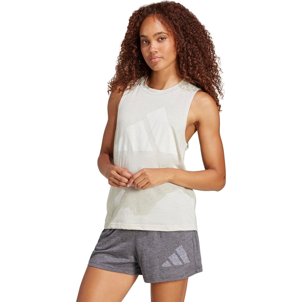 image:imageadidas Womens Essentials Winners Tank TopWonder AluminaWhite