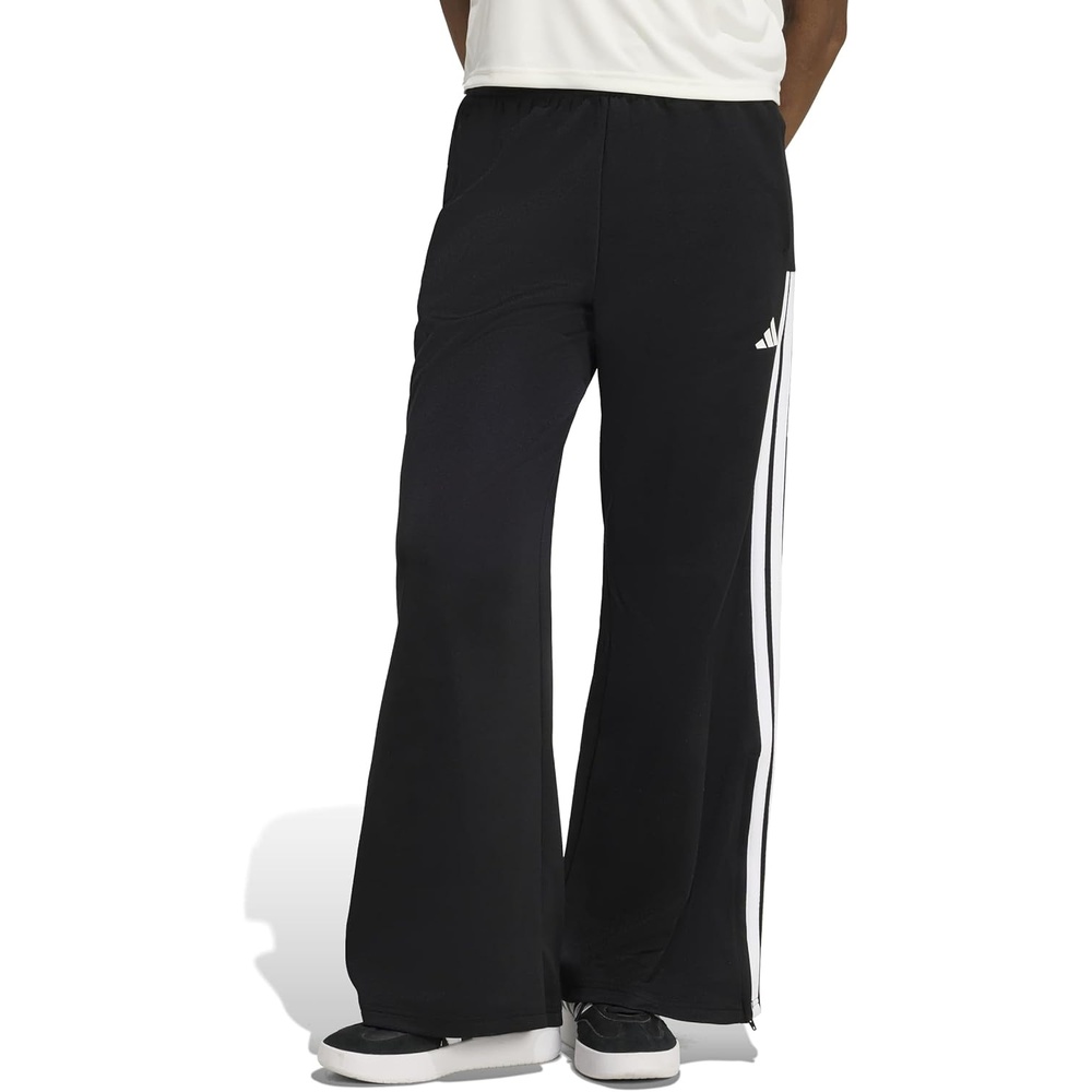 image:imageadidas Womens House of Tiro Wide Leg PantsBlackWhite