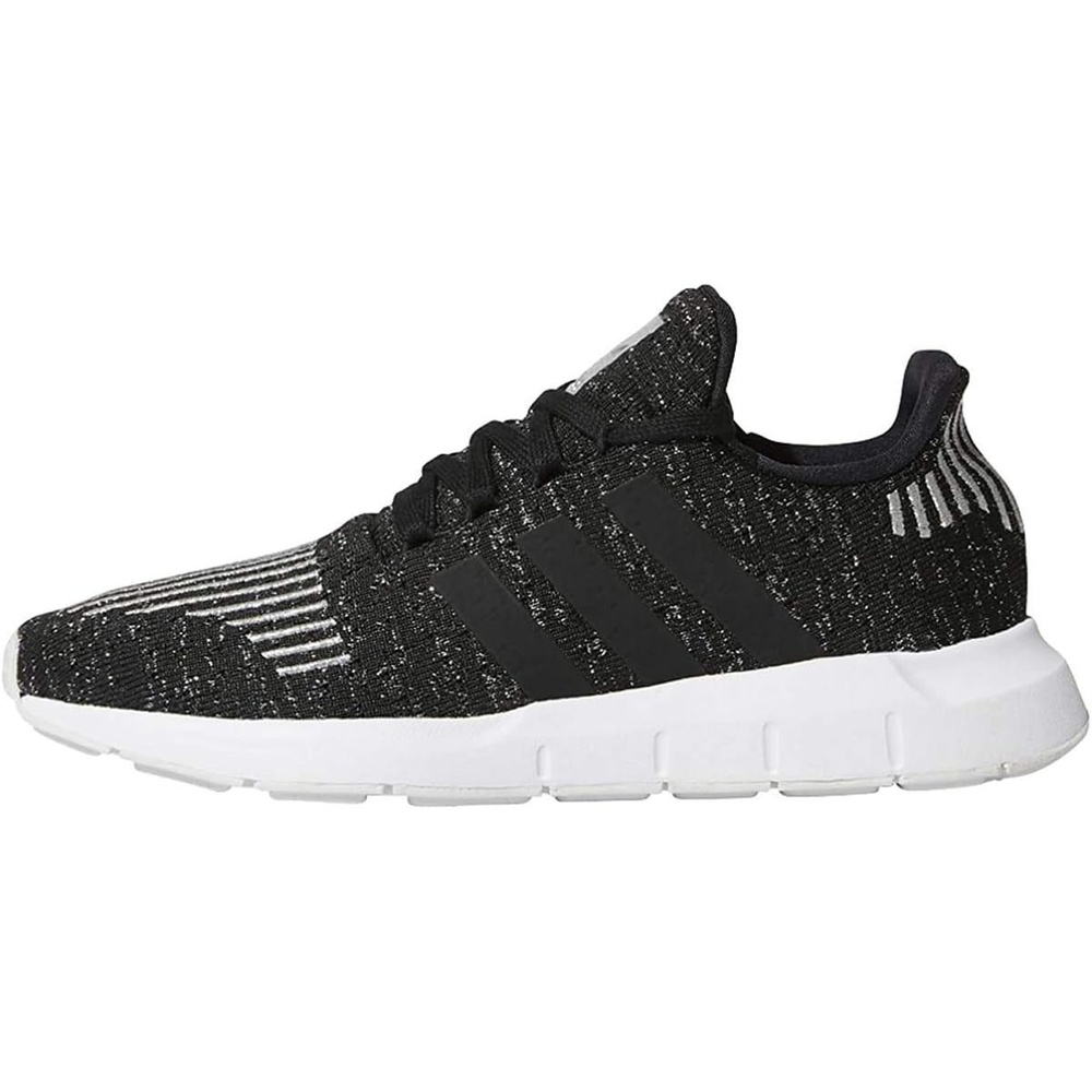 image:imageadidas Womens Swift Run 10 ShoesBlackSilver Metallic