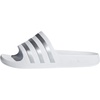 White/Silver Metallic/White