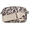 Leopard Crystal Linen-dark Brown/Crystal Linen Beige