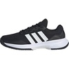 Black/White/Silver Metallic