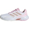 White/Silver Metallic/Lucid Pink