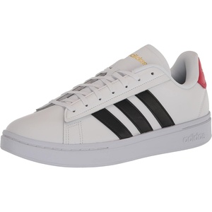 Adidas Mens Grand Court Alpha(White/Black/Better Scarlet)