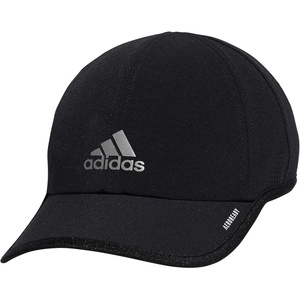 Adidas Men’s Superlite Hat – Lightweight Athletic Running Cap for Workouts(Black/Silver Reflective/2.0)