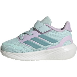 adidas Baby-Boys Marvel Run Falcon 5 Elastic Lace & Strap(Halo Mint/Mint Ton/Ice Lavender)
