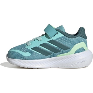 adidas Baby-Boys Marvel Run Falcon 5 Elastic Lace & Strap(Mint Ton/Preloved Teal/Semi Green Spark)