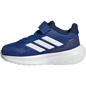 adidas Baby-Boys Marvel Run Falcon 5 Elastic Lace & Strap(Team Royal Blue/White/Dark Blue)