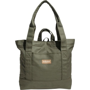 adidas Canvas Court Tote Bag for Women and Men(Olive Strata Green)